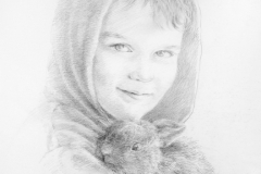 Boy With Rabbit